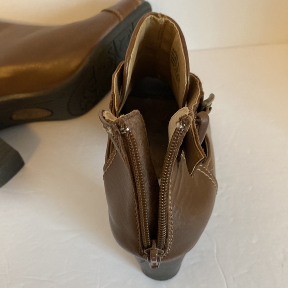 Earth Origins Ankle Boots Peep-toe Zip-up back - Picture 8 of 14